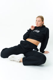 PANTALONE PALAZZO ESSENZA NERO