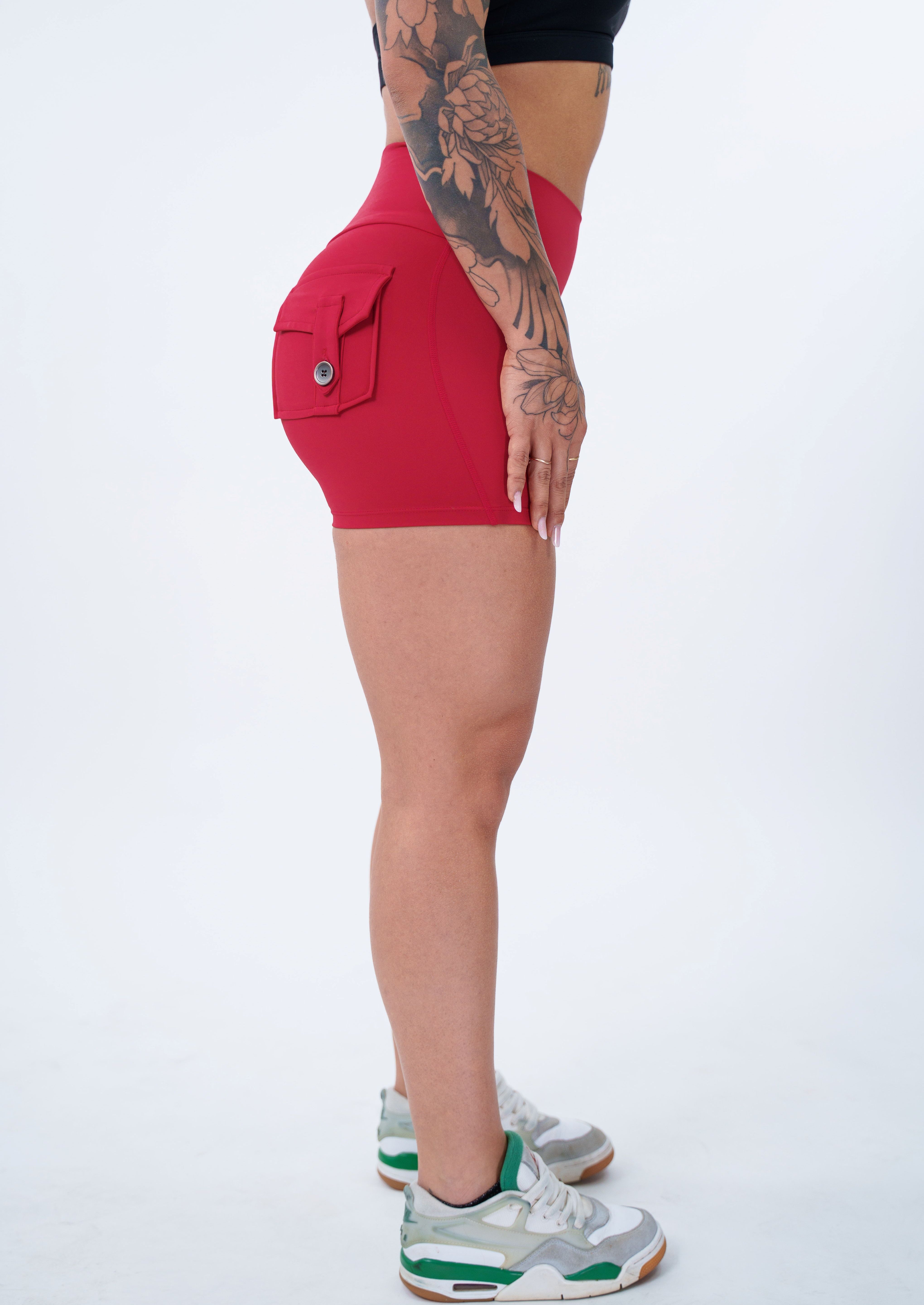 SHORTS VENUS ROSSO