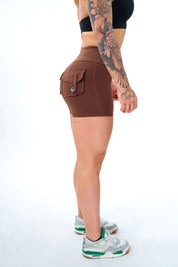 SHORTS VENUS MARRONE