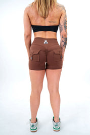 SHORTS VENUS MARRONE