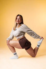 SHORTS VENUS MARRONE