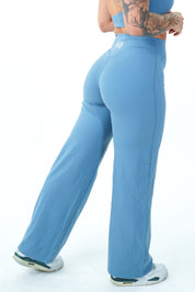 LEGGINGS PALAZZO RITUAL COBALTO