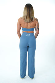 LEGGINGS PALAZZO RITUAL COBALTO