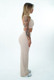 LEGGINGS PALAZZO RITUAL BEIGE