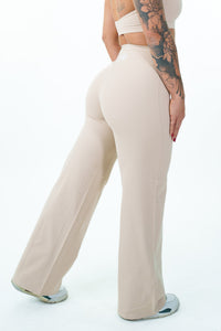 LEGGINGS PALAZZO RITUAL BEIGE