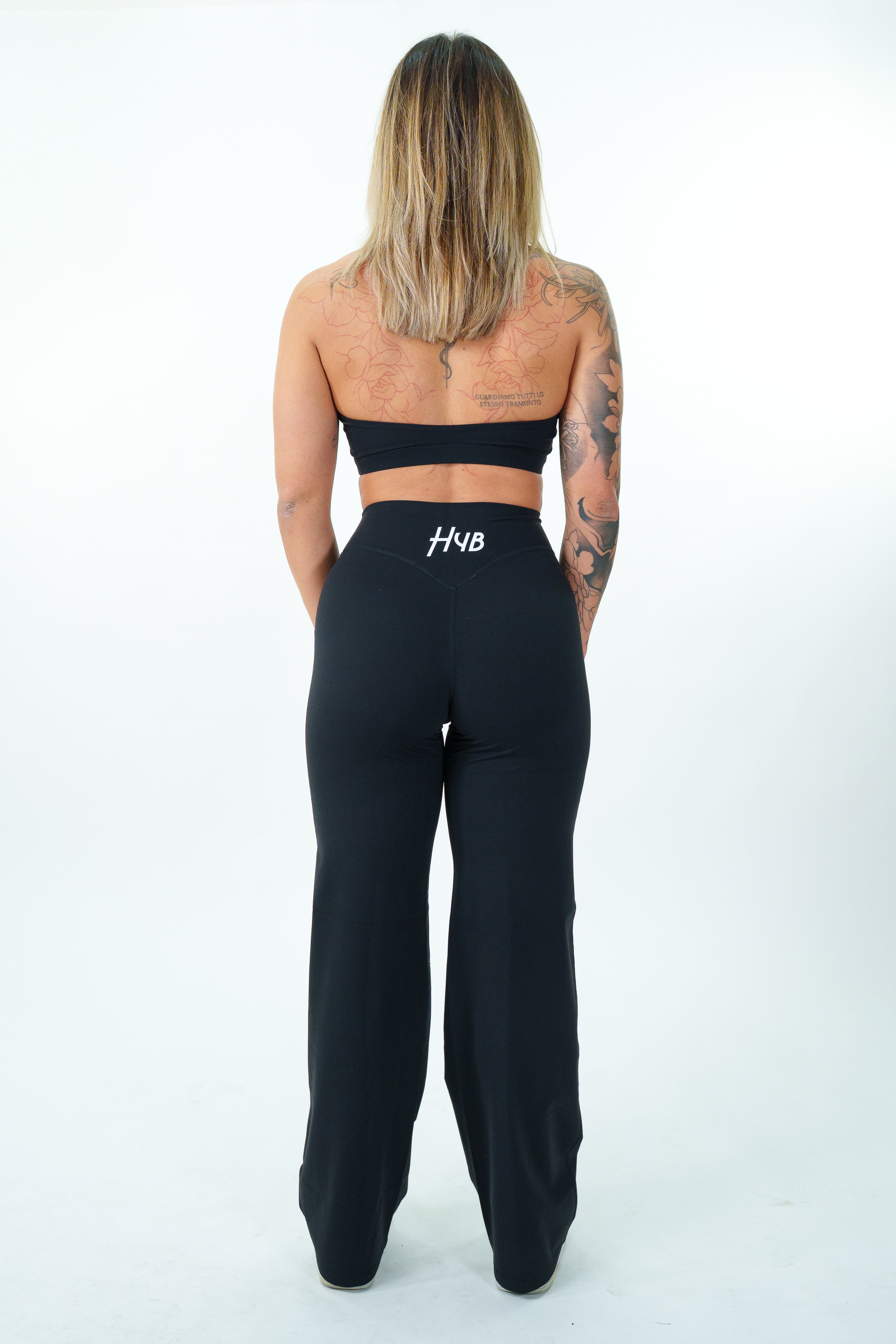 LEGGINGS PALAZZO RITUAL NERO