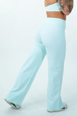 LEGGINGS PALAZZO RITUAL AZZURRO
