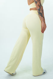 LEGGINGS PALAZZO RITUAL GIALLO