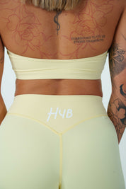 LEGGINGS PALAZZO RITUAL GIALLO