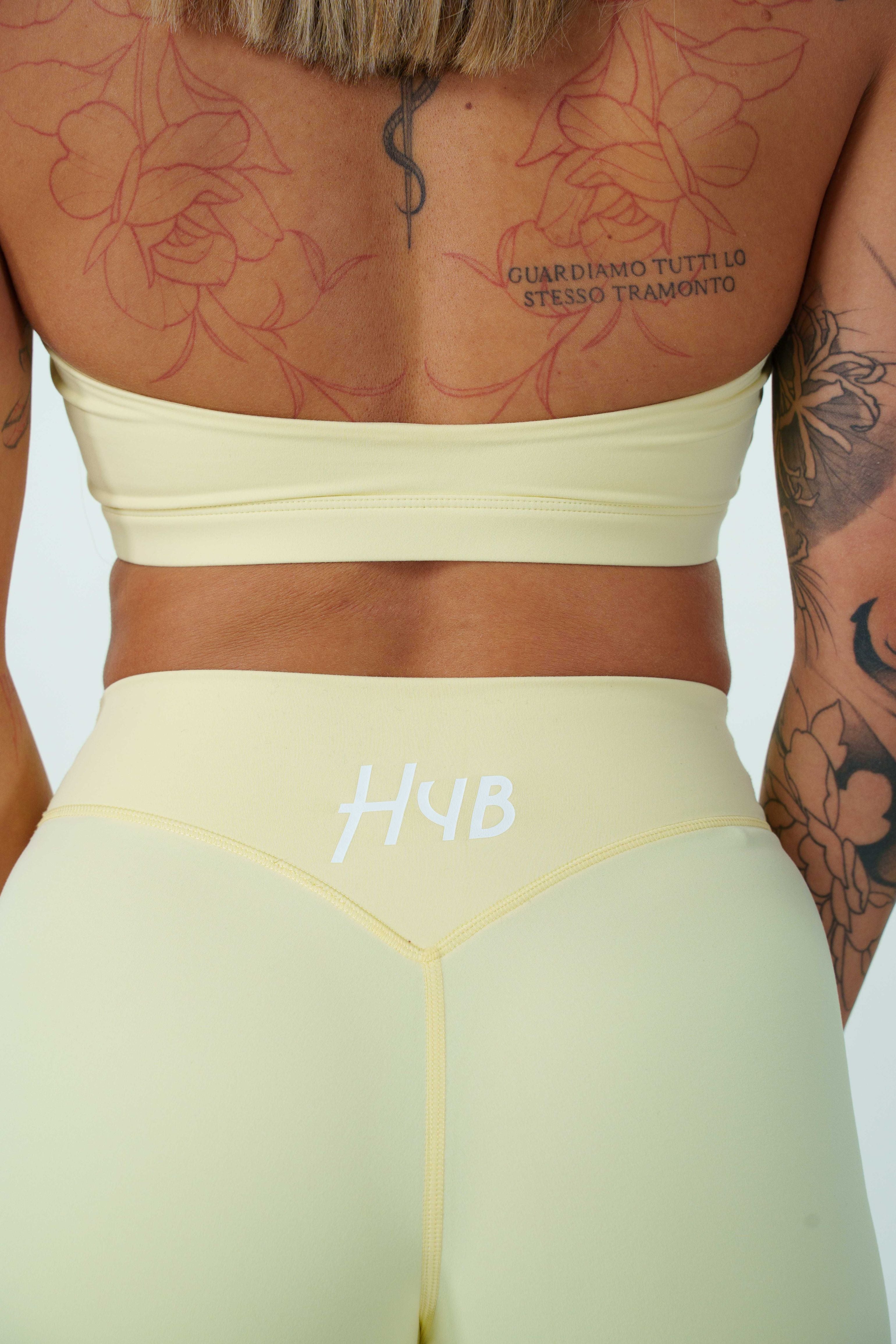 LEGGINGS PALAZZO RITUAL GIALLO