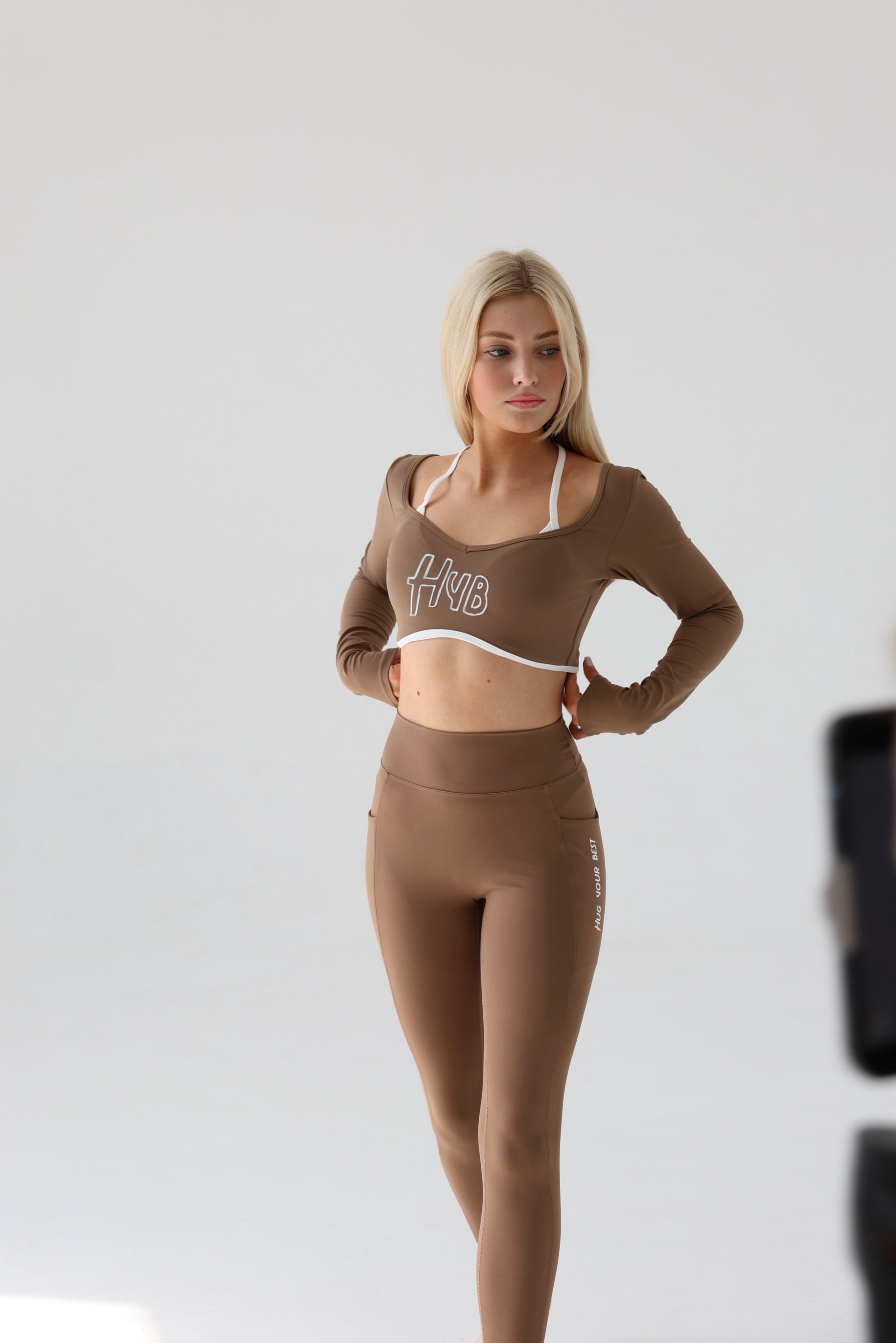 LEGGINGS ILLUSION SABBIA