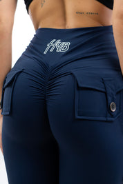 LEGGINGS A ZAMPA DI ELEFANTE VENUS BLU NAVY