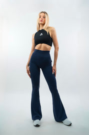 LEGGINGS A ZAMPA DI ELEFANTE VENUS BLU NAVY
