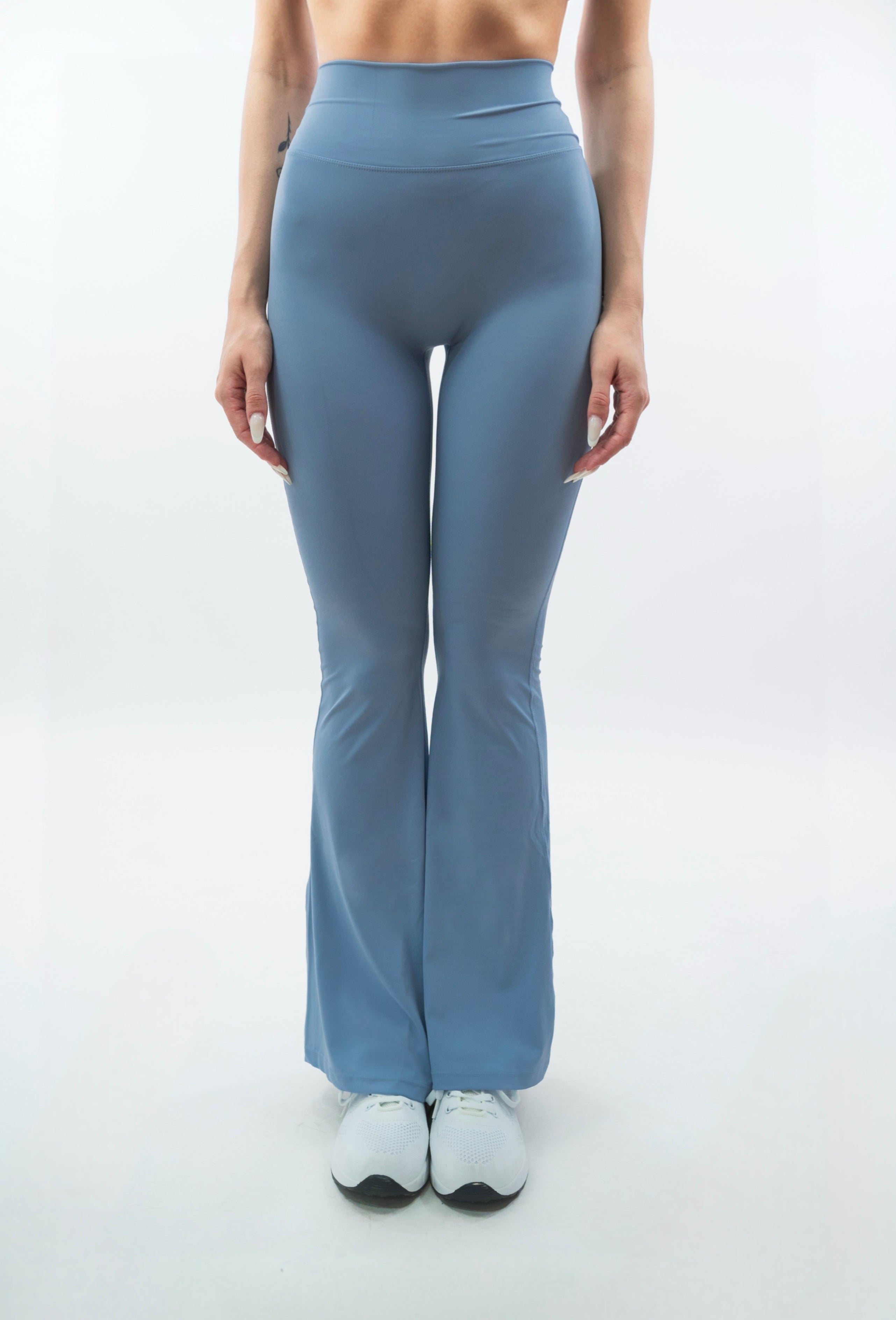 LEGGINGS A ZAMPA DI ELEFANTE VENUS AZZURRO