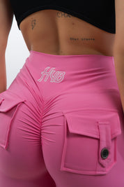 LEGGINGS A ZAMPA DI ELEFANTE VENUS ROSA