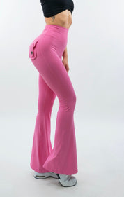 LEGGINGS A ZAMPA DI ELEFANTE VENUS ROSA