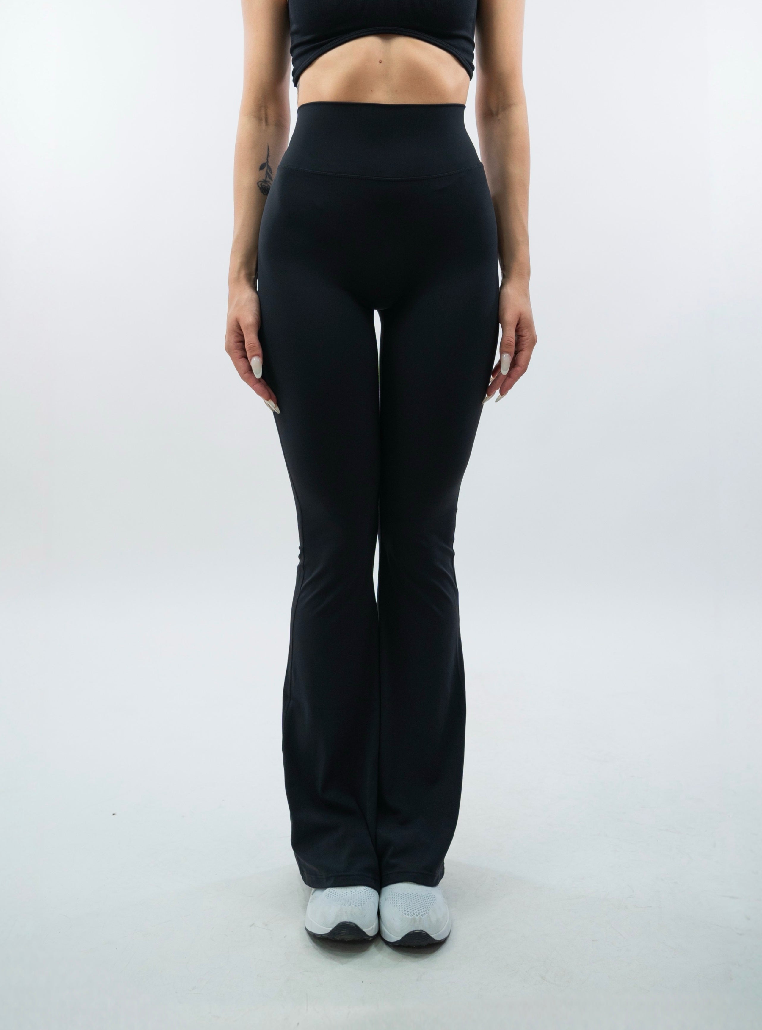 LEGGINGS A ZAMPA DI ELEFANTE VENUS NERO