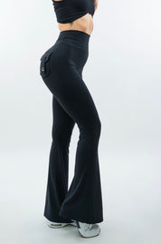 LEGGINGS A ZAMPA DI ELEFANTE VENUS NERO