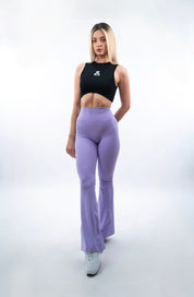 LEGGINGS A ZAMPA DI ELEFANTE AURA LILLA