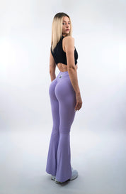 LEGGINGS A ZAMPA DI ELEFANTE AURA LILLA