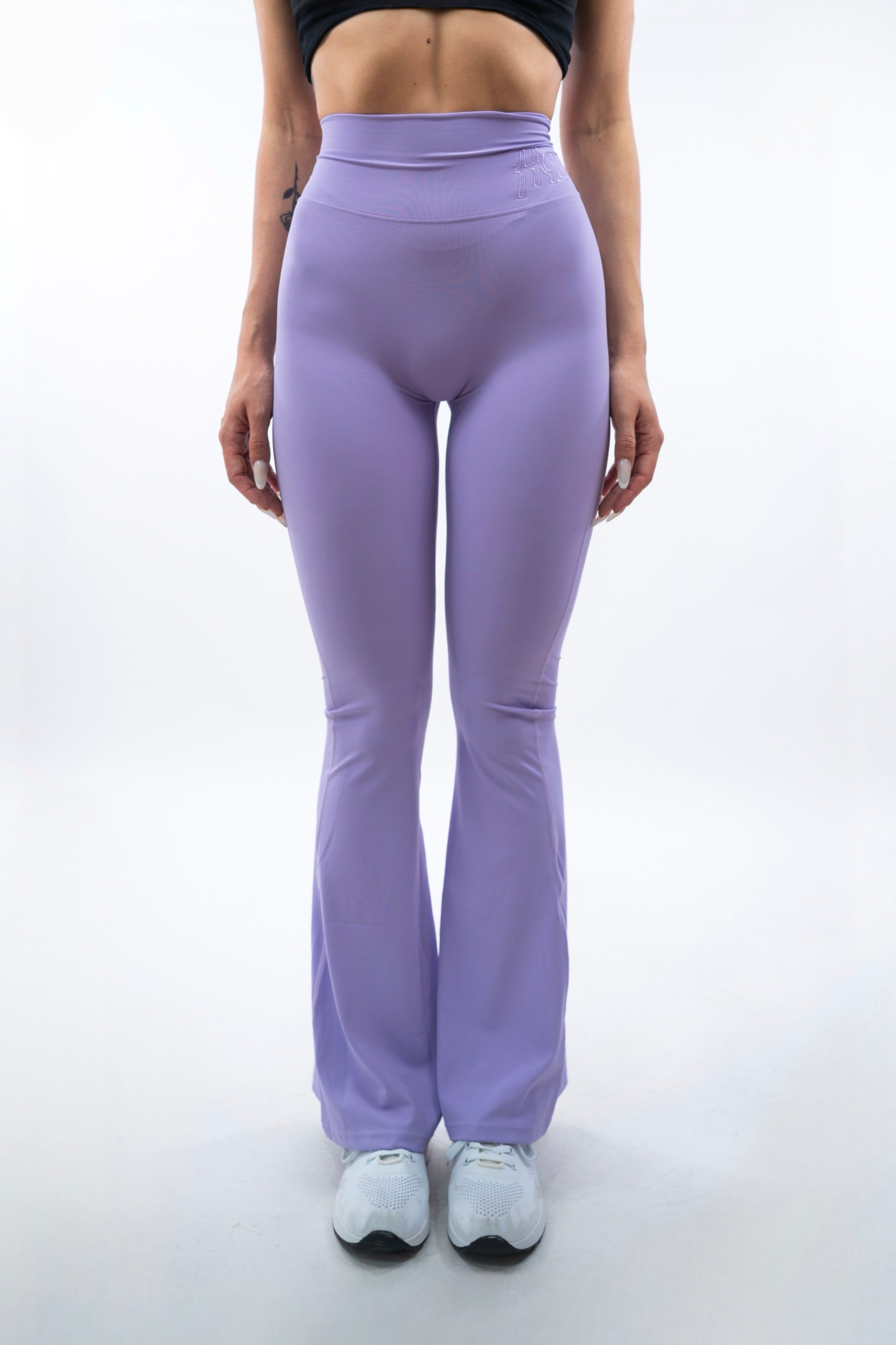 LEGGINGS A ZAMPA DI ELEFANTE AURA LILLA