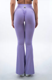 LEGGINGS A ZAMPA DI ELEFANTE AURA LILLA