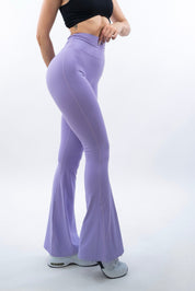 LEGGINGS A ZAMPA DI ELEFANTE AURA LILLA