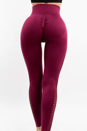 LEGGINGS PERFORMANCE AIR BORDEAUX