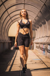 LEGGINGS SHORTS INTENSE BLACK