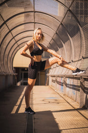 LEGGINGS SHORTS INTENSE BLACK