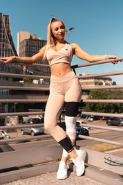 LEGGINGS INTENSE NEXT LEVEL BEIGE