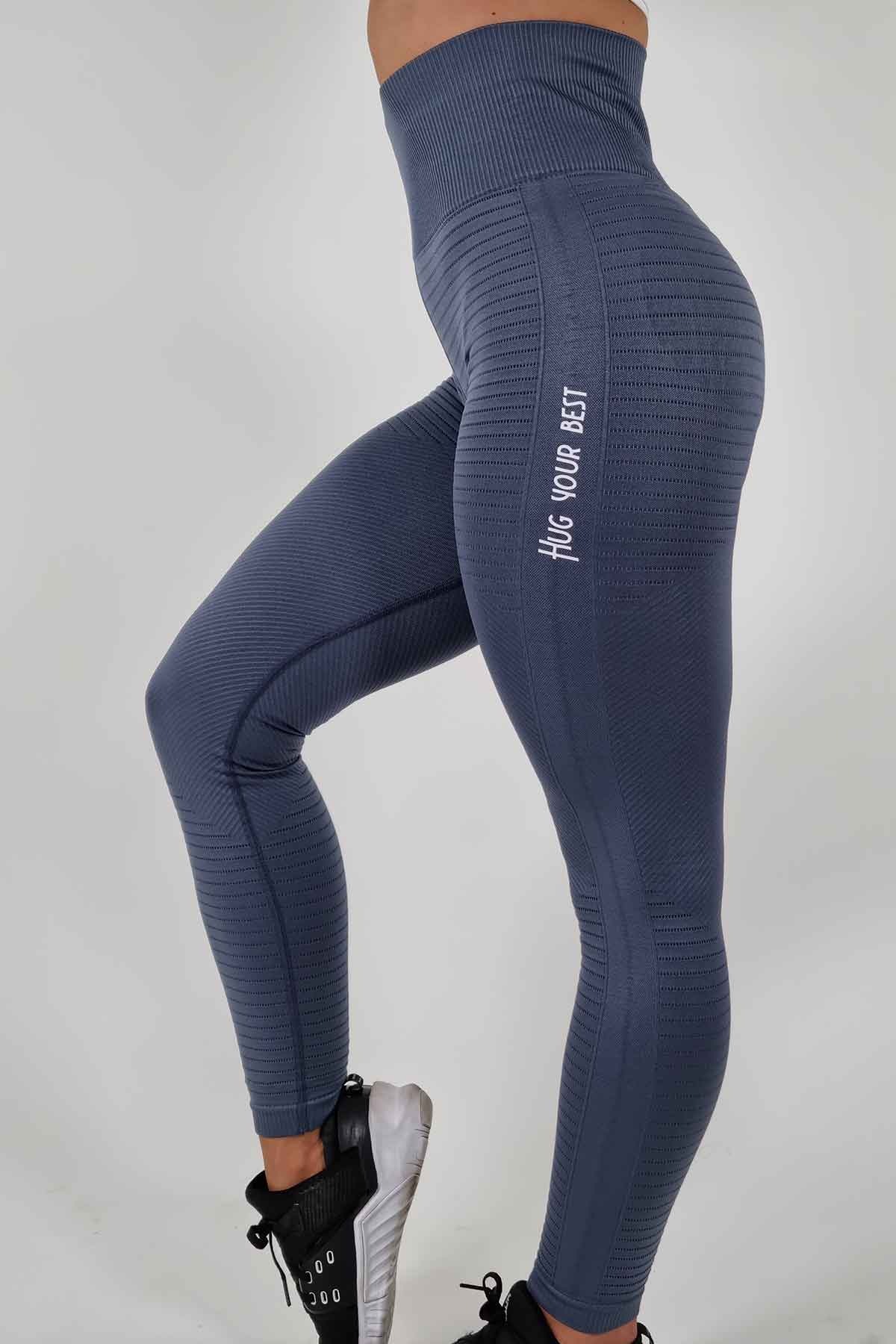 LEGGINGS ACTIVE COBALT GREY