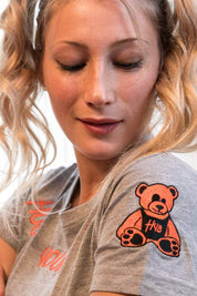 T-SHIRT DONNA GRIGIA