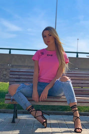 T-SHIRT DONNA ROSA