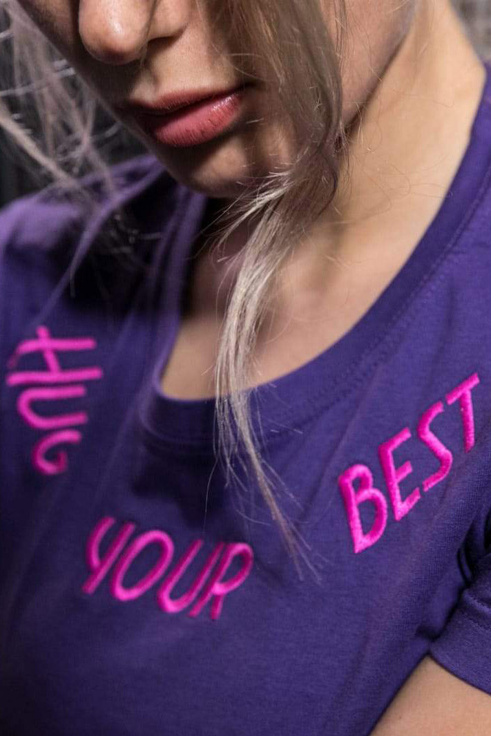 T-SHIRT DONNA VIOLA