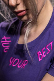 T-SHIRT DONNA VIOLA